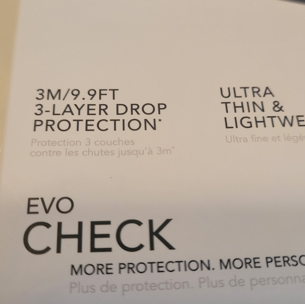 TECH 21 Evo Check Phone Case Black Brand New - Picture 6 of 7